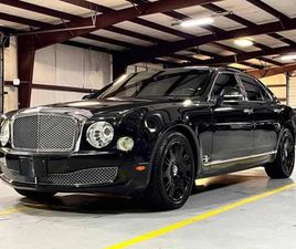BENTLEY MULSANNE * 4DR SDN * CARFAX * ЦЕНА ДО БГ