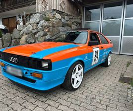 AUDI COUPÉ TYP 81, H- ZULASSUNG, RALLEY OPTIK