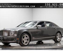 BENTLEY MULSANNE SPEED USED 2012 BENTLEY MULSANNE W/ PREMIERE SPECIFICATION PKG AKRON OH 44310