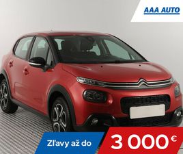 CITROEN C3 1.2 PURETECH, FEEL, KLÍMA, TEMPOMAT