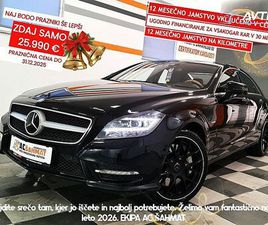 MERCEDES-BENZ CLS-RAZRED CLS 500 EDINI PRIMEREK V SLO FULL OPREMA BREZHIBEN
