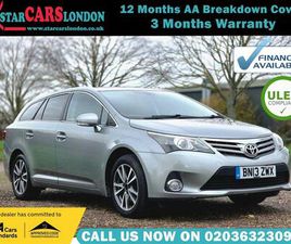 TOYOTA AVENSIS 1.8 V-MATIC TR TOURER MULTIDRIVE S EURO 5 5DR