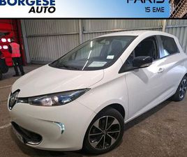 RENAULT ZOE Q90 INTENS CHARGE RAPIDE GAMME 2017 41KWH 88 2017 17870KMS