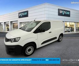 PEUGEOT PARTNER PEUGEOT PARTNER FGN FOURGON STANDARD 650 KG BLUEHDI 100 S&S BVM6 ASPHALT