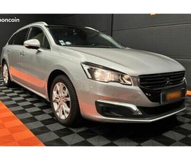 PEUGEOT 508 SW PEUGEOT 508 SW 1.6 E-THP 165CH - FINITION EXECUTIVE - CAMERA DE RECUL - ANGLE MORT