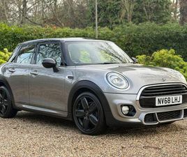 MINI MINI COOPER 2018 MINI COOPER 1.5 COOPER SERIES II (START/STOP) HATCHBACK 5D AUTO