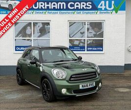2016 MINI COUNTRYMAN 1.6TD COOPER D 4X4 (PEPPER)(START/STOP)
