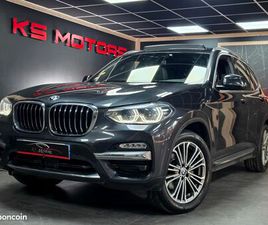 BMW X3 (G01) XDRIVE20DA 190 CV BVA GPS TEL TOIT OUVRANT PANORAMIQUE CAMERA360 (KS MOTORS)