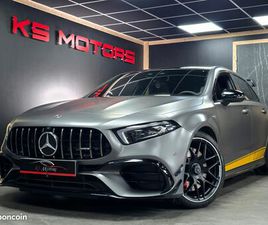 MERCEDES CLASSE A 45 S AMG 421 CV 4 MATIC BVA BURMESTER RECARO CAMERA GPS TEL TOIT OUVRANT (KS MOTORS)