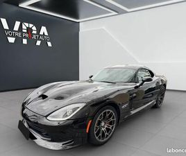 DODGE VIPER GTS • V10 710CH PRÉPARATION HJS MOTORSPORT HARMAN KARDON CAMÉRA DE RECUL BLUETOOTH GP...