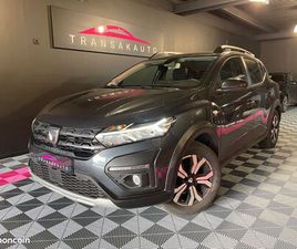 RENAULT SANDERO DACIA SANDERO TCE 90 STEPWAY CONFORT - 1ER MAIN - CARPLAY - ENTRETIEN COMLPLET RENAULT