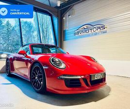 PORSCHE 911 991 TARGA 4 GTS 3.8 430 CV KIT X51 ROUGE CARMIN 45K D'OPTIONS