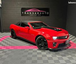 CHEVROLET CAMARO 6.2 V8 ZL1 588 CV + CAMERA DE RECUL + AFFICHAGE TETE HAUTE