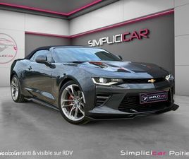 CHEVROLET CAMARO 6.2L V8 453CH FIFTY ENTRETIEN COMPLET FAIBLE KILOMÉTRAGE TOUT OPTIONS GARANTIE 12 MOIS