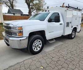 2015 CHEVY 3500HD REG CAB 4X4 ENCLOSED UTILITY / SERVICE BODY