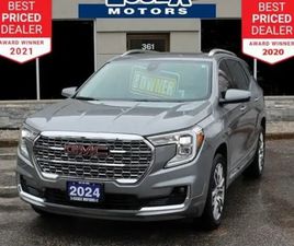 2024 GMC TERRAIN DENALI*AWD*HEATED LEATHER*MOON ROOF*CARPLAY*LOW