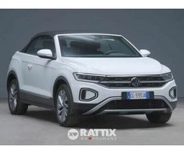 VOLKSWAGEN T-ROC CABRIOLET VOLKSWAGEN T-ROC CABRIOLET 1.5 TSI STYLE DSG + GANCIO TRAINO