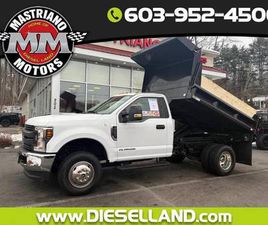 2019 FORD SUPER DUTY F-350 F350 F 350 DRW 6.7L POWERSTROKE DIESEL DUMP TRUCK 8K
