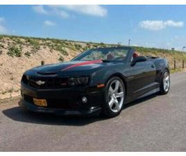 CHEVROLET CAMARO CABRIOLET SS CHEVROLET CAMARO CABRIO, SS, V8, ZWART/ROOD — CHEVROLET — MARKTPLAATS
