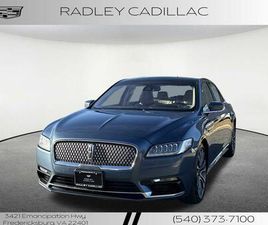 LINCOLN CONTINENTAL USED 2018 LINCOLN CONTINENTAL RESERVE
