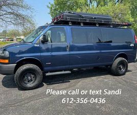 2016 CHEVROLET EXPRESS 3500 QUIGLEY 4X4 DURAMAX V8 DIESEL 15 PASSENGER