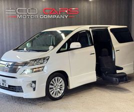 TOYOTA VELLFIRE 2025 - ELECTRIC DISABILITY SEAT+GRADE 4B 5-DOOR