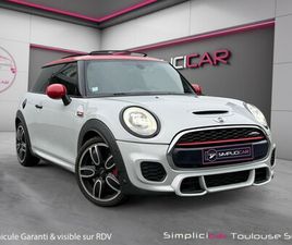 MINI HATCH 3 PORTES F56 231 CH JOHN COOPER WORKS BVA6 JCW RECARO TOIT OUVRANT HARMAN KARDON GARANTIE 12 MOIS