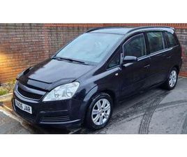 VAUXHALL ZAFIRA VAUXHALL, ZAFIRA, MPV, 2006, MANUAL, 1598 (CC), 5 DOORS