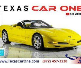 CORVETTE C5 CABRIOLET USED 2000 CHEVROLET CORVETTE BASE