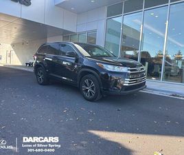 TOYOTA HIGHLANDER USED 2018 TOYOTA HIGHLANDER LE I4