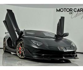 USED 2021 LAMBORGHINI AVENTADOR SVJ ROADSTER