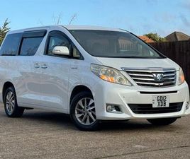 TOYOTA ALPHARD 2012 TOYOTA ALPHARD TOYOTA ALPHARD 2.4 PETROL HYBRID 12-12 ULEZ AUTO 7 SEATER FRESH IMPORT VERI M...