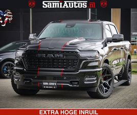 DODGE RAM 1500 - LIMITED NIGHT HIGH OUTPUT 540HP 706NM | MASSAGE + FULL OPTION | DE MEEST LUXE EN VOLLE PIC
