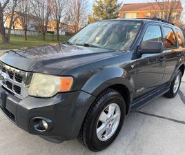2008 FORD ESCAPE 4WD XLT - SENIOR OWNER - AUTO - LEATHER - SUNROOF
