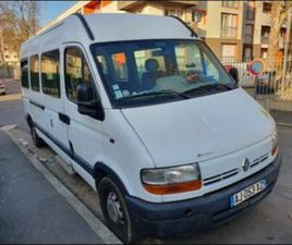 RENAULT MASTER 2.2 9 PLACES AVEC RAMPE