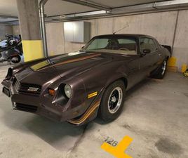 CHEVROLET CAMARO Z 28 CHEVROLET CAMARO Z28 (1980) – 5.7L V8 – CH ERSTAUSLIEFERUNG