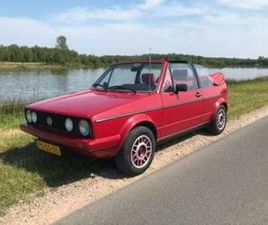 VOLKSWAGEN GOLF 1.6 CABRIOLET 53KW K6 1988 ROOD — VOLKSWAGEN — MARKTPLAATS