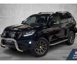TOYOTA PRADO TOYOTA LAND CRUISER 5-DØRS 150GX 204HK 5SETER BLACKPACK HENGERFESTE++ 2021 SVART