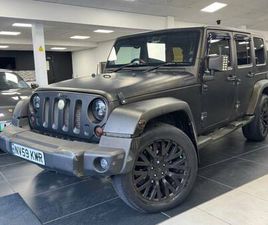 2009 59 JEEP WRANGLER 2.8 CRD SPORT UNLIMITED SUV 4DR DIESEL MANUAL 4WD EURO 4 (