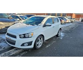 CHEVROLET SONIC 2013 CHEVROLET SONIC SONIC LTZ-----110.000KM