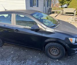 CHEVROLET SONIC 2013 CHEVY SONIC