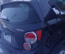 CHEVROLET SONIC 2015 CHEV SONIC