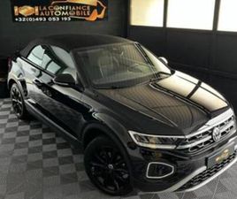 ② VOLKSWAGEN T-ROC CABRIO 1.5TSI DSG 1ER PROP GARANTIE 1 AN — VOLKSWAGEN — 2EMEMAIN
