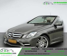 MERCEDES CLASSE E CABRIOLET 500 BVA