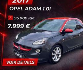 ADAM 1.0 TURBO JAM , CUIR , GARANTIE 12 MOIS