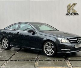 2013 MERCEDES-BENZ C CLASS C180 [1.6] BLUEEFF AMG SPORT PLUS 2DR AUTO COUPE PETROL AUTOMATIC
