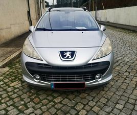 PEUGEOT 207 SW 1.4I SPORT - NACIONAL - GASOLINA / GPLSISTEMA VERDE DOS NOVOS - ... AGOSTO/08