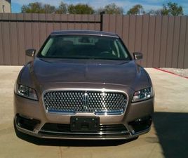 LINCOLN CONTINENTAL 2019 LINCOLN CONTINENTAL SELECT SEDAN 4D
