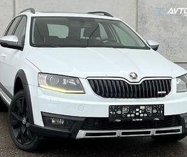 SKODA OCTAVIA SCOUT ŠKODA OCTAVIA 2.0TDI SCOUT 4X4 DSG 135KW-LED-TEMPO-NAVI-PANO-VLK