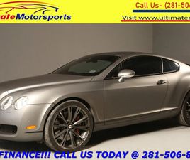 2007 CONTINENTAL GT 2007 GT V12 COUPE AWD NAV HEATSEAT CAMERA 45K MLS